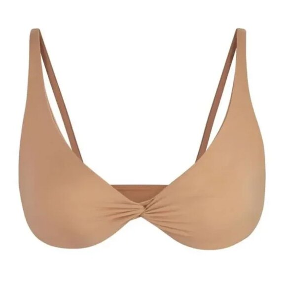 SKIMS Other - SKIMS Fits Everybody Twist Front Bralette - Mica Size XXS